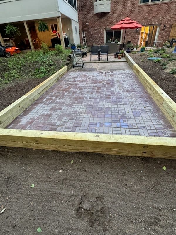 Gallery photos for Enhanced Backyard Patio with Poolside Access: Image #1