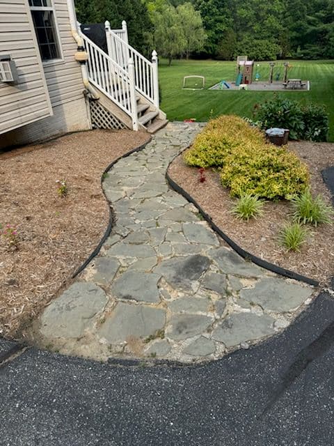 Gallery photos for Sleek Paver Walkway Enhances Style and Safety: Image #3